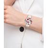 imageCoach Elliot Womens 2H Quartz Watch  Calfskin Leather Strap  Cherry Swirl Design  Premium Fashion Everyday Wear  Gift for Her  36mm