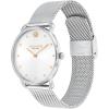 imageCoach Elliot Womens Watch  Modern Elegance with Iconic Tea Rose Detail  Chic Timepiece for Everyday Wear  Ideal Gift for Her  WaterResistant  36 mm36mm SilverWhite