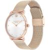 imageCoach Elliot Womens Watch  Modern Elegance with Iconic Tea Rose Detail  Chic Timepiece for Everyday Wear  Ideal Gift for Her  WaterResistant  36 mm36mm Rose GoldWhite