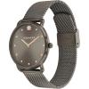imageCoach Elliot Womens Watch  Modern Elegance with Iconic Tea Rose Detail  Chic Timepiece for Everyday Wear  Ideal Gift for Her  WaterResistant  36 mmGrey