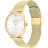 imageCoach Elliot Womens Watch  Modern Elegance with Iconic Tea Rose Detail  Chic Timepiece for Everyday Wear  Ideal Gift for Her  WaterResistant  36 mmSilverGold