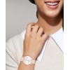 imageCoach Elliot Womens Watch  Sleek Design with Scattered Charms  Timeless Style for Every Occasion  Gift for Her  WaterResistant  36 mmRose GoldSilver White