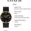 imageCoach Elliot Womens Watch  Sleek and Minimalist in Design  Timeless Style for Any Occasion  Gifts for Her  WaterResistant  36 mmBlackGold Tone