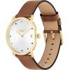 imageCoach Elliot Womens Watch  Sleek and Minimalist in Design  Timeless Style for Any Occasion  Gifts for Her  WaterResistant  36 mmSaddleWhite