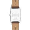 imageCoach Reese Womens Watch  2H Quartz Tank Watch with Genuine Leather Strap  Water Resistant 3 ATM30 Meters  Premium Fashion Timepiece for Everyday Style  24mmSaddle