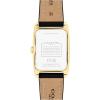 imageCoach Reese Womens Watch  2H Quartz Tank Watch with Genuine Leather Strap  Water Resistant 3 ATM30 Meters  Premium Fashion Timepiece for Everyday Style  24mmBlack
