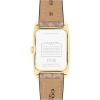 imageCoach Reese Womens Watch  2H Quartz Tank Watch with Genuine Leather Strap  Water Resistant 3 ATM30 Meters  Premium Fashion Timepiece for Everyday Style  24mmTan