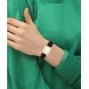 imageCoach Reese Womens Watch  2H Quartz Tank Watch with Genuine Leather Strap  Water Resistant 3 ATM30 Meters  Premium Fashion Timepiece for Everyday Style  24mmBlack