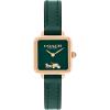 imageCOACH Cass Womens Watch  Polished and Contemporary Elegance  Fashionable Timepiece for Everyday Wear  Water ResistantGreen