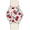 imageCoach Elliot Womens 2H Quartz Watch  Calfskin Leather Strap  Cherry Swirl Design  Premium Fashion Everyday Wear  Gift for Her  36mm