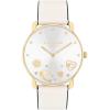 imageCoach Elliot Womens Watch  Sleek Design with Scattered Charms  Timeless Style for Every Occasion  Gift for Her  WaterResistant  36 mmGold PlatedOff White