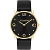 imageCoach Elliot Womens Watch  Sleek and Minimalist in Design  Timeless Style for Any Occasion  Gifts for Her  WaterResistant  36 mmBlackGold Tone