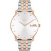 imageCoach Elliot Womens Watch  Sophisticated Elegance with Iconic Logo Detail  Premium Timepiece for Everyday Wear  Ideal Gift for Her  WaterResistant  36 mmRose Gold Two Tone