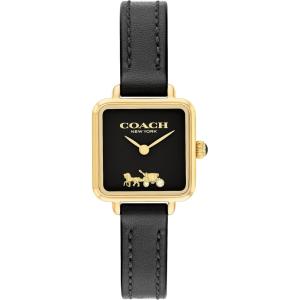 imageCOACH Cass Womens Watch  Polished and Contemporary Elegance  Fashionable Timepiece for Everyday Wear  Water ResistantBlack Gold