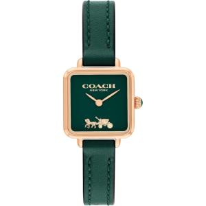 imageCOACH Cass Womens Watch  Polished and Contemporary Elegance  Fashionable Timepiece for Everyday Wear  Water ResistantGreen