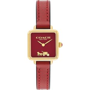 imageCOACH Cass Womens Watch  Polished and Contemporary Elegance  Fashionable Timepiece for Everyday Wear  Water ResistantRed