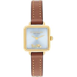 imageCOACH Cass Womens Watch  Polished and Contemporary Elegance  Fashionable Timepiece for Everyday Wear  Water ResistantSaddle