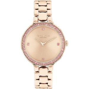 imageCOACH Chelsea Womens Watch  Stainless Steel Brilliance  Elegant and Classic Timepiece for Everday Wear and Special Occasions  32 MMCarnation