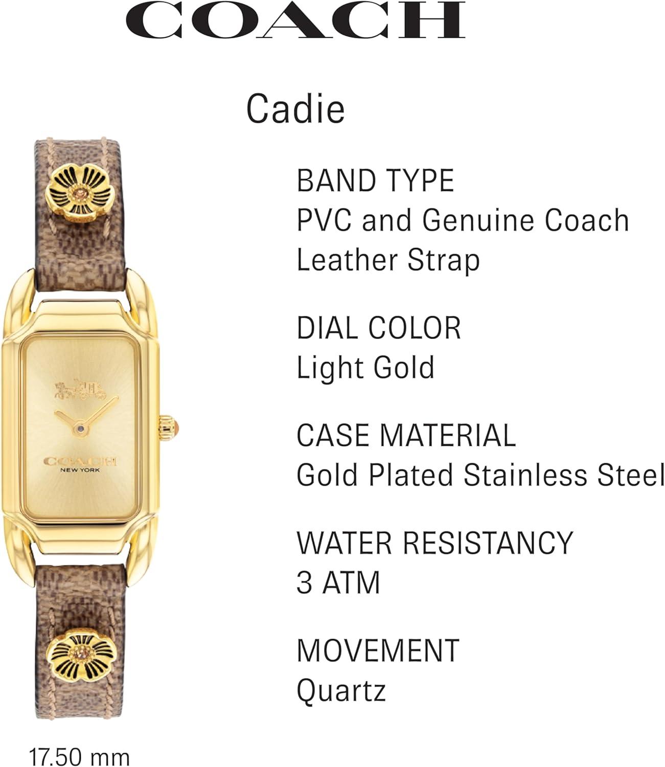 imageCoach Cadie Womens Watch  Timeless and Aesthetic  Designed for Every Occasion  Water Resistant Model 14504192