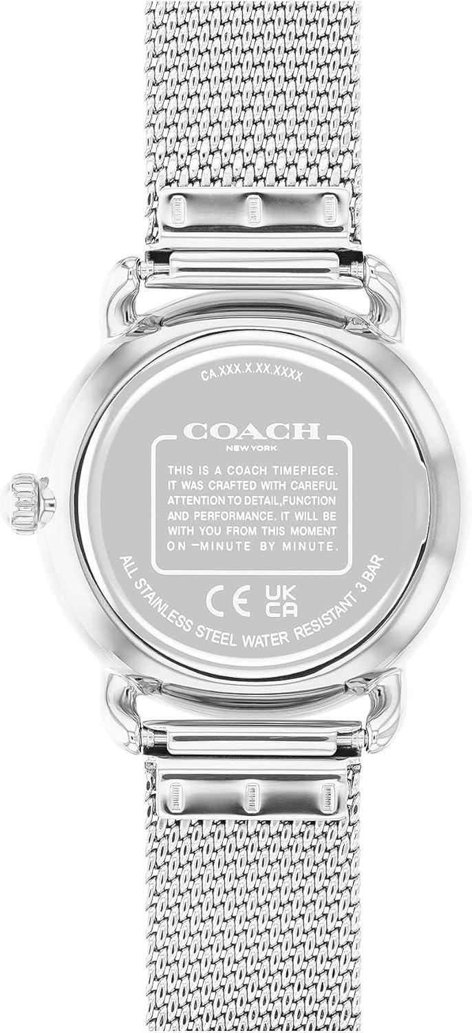 imageCoach Elliot Womens Watch Elegant and Sophisticated Style Combined Premium Quality Timepiece for Everyday Wear Water Resistant Model 14504221