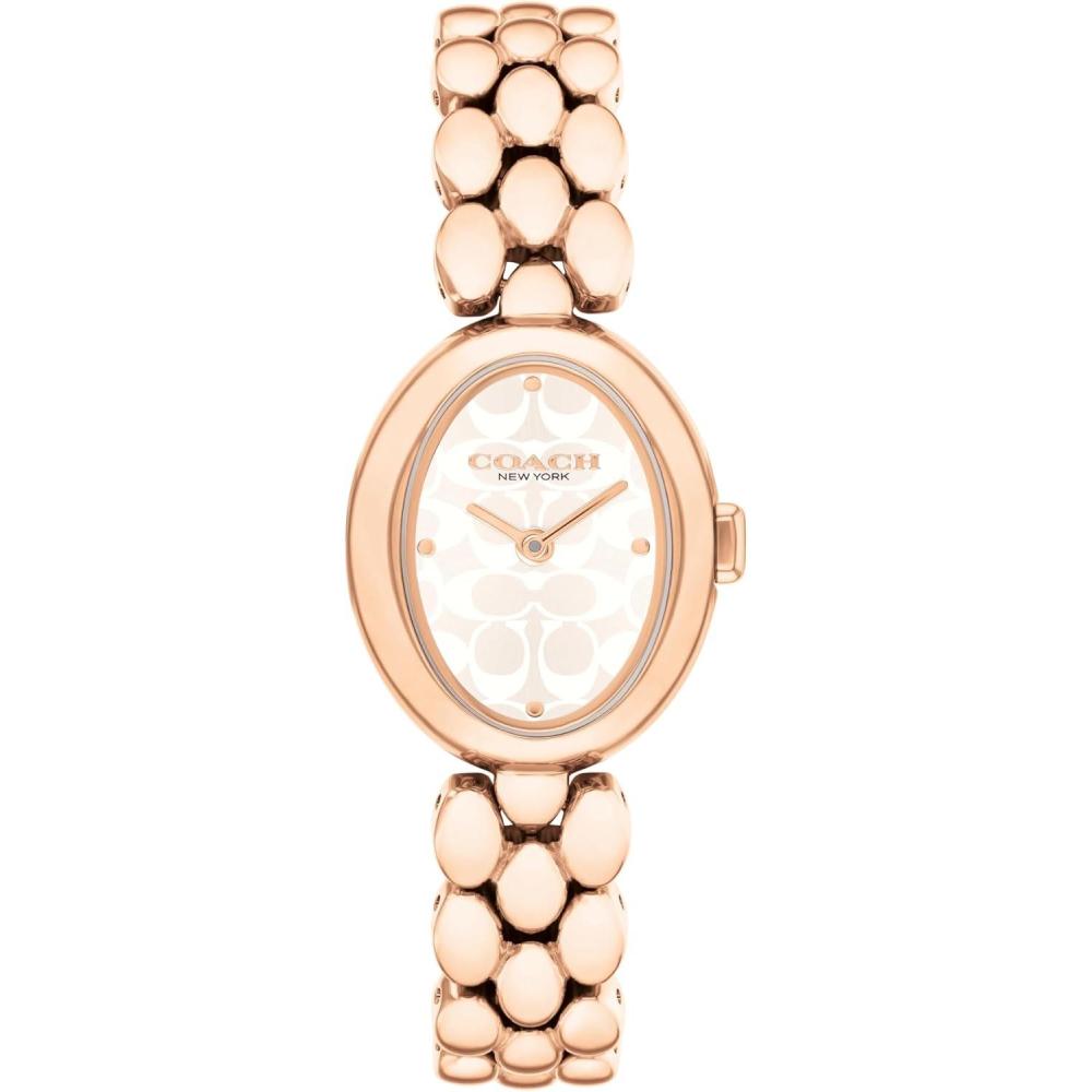 imageCoach Sammy Womens  2H Quartz Watch  Stainless Steel Bracelet  Water Resistant up to 3ATM30 Meters  Gift for Her  Modern Design  Perfect for Everyday Wear  225mmRose Gold