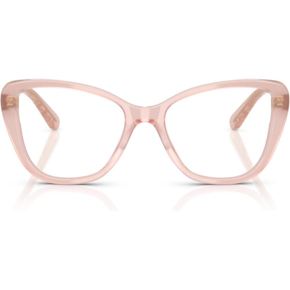 imageCoach Womens Hc6255u Universal Fit Cat Eye Prescription Eyewear FramesMilky PinkDemo Lens