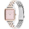 imageCOACH Cass Womens 2H Quartz Watch  28mm Square Stainless Steel Bracelet  Premium Fashion Timepiece  Gift for HerSilverCarnation Gold