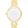 imageCOACH Chelsea Womens 2H Quartz Watch  36mm Stainless Steel Bracelet  CrystalSet Bezel with Floral Design  Premium Fashion Timepiece  Gift for HerGold Plated