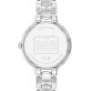 imageCOACH Chelsea Womens 2H Quartz Watch  36mm Stainless Steel Bracelet  CrystalSet Bezel with Floral Design  Premium Fashion Timepiece  Gift for HerSilver
