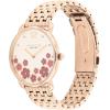 imageCOACH Elliot Womens 2H Quartz Watch  36mm Stainless Steel Bracelet  Colorful Floral Design  Premium Fashion  Gift for HerRose Gold
