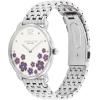 imageCOACH Elliot Womens 2H Quartz Watch  36mm Stainless Steel Bracelet  Colorful Floral Design  Premium Fashion  Gift for HerSilver