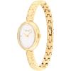 imageCOACH Sammy Womens 2H Quartz Watch  JewelryInspired 225mm Bangle Watch  Modern and Elegant Everyday Timepiece  Gift for HerGold PlatedWhite