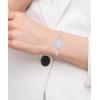 imageCOACH Sammy Womens 2H Quartz Watch  JewelryInspired 225mm Bangle Watch  Modern and Elegant Everyday Timepiece  Gift for HerSilverBlue