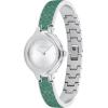 imageCoach Chelsea Womens Bangle Watch  2H Quartz Enamel Signature C and Crystals  Gift for Her  Premium Fashion Timepiece for All Occasions  Adjustable  27mmSilverGreen