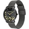imageCoach Elliot Womens Watch  Sleek Design with Scatter Cs  Timeless Style for Any Occasion  Gift for Her  WaterResistant  36 mmBlack