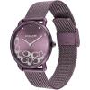 imageCoach Elliot Womens Watch  Sleek Design with Scatter Cs  Timeless Style for Any Occasion  Gift for Her  WaterResistant  36 mmPurple