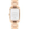 imageCoach Reese Womens Watch  2H Quartz Tank Watch with CrystalSet Link Bracelet  Water Resistant 3 ATM30 Meters  Gift for Her  Premium Fashion Timepiece for Every Occasion  24mmRose Gold