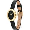 imageCoach Sammy Womens  2H Quartz Watch  Calfskin Leather Strap  Water Resistant up to 3ATM30 Meters  Gift for Her  Modern Design  Perfect for Everyday Wear  225mmBlack