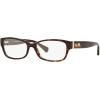 imageCoach Womens Hc6078 Rectangular Prescription Eyewear FramesDark TortoiseDemo Lens