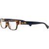 imageCoach Womens Hc6078 Rectangular Prescription Eyewear FramesTeal Confetti TortoiseDemo Lens