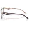 imageCoach Womens Hc6248u Rivet Universal Fit Cat Eye Prescription Eyewear FramesMilky VioletFloral FieldDemo Lens