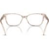 imageCoach Womens Hc6248u Rivet Universal Fit Cat Eye Prescription Eyewear FramesTransparentFloral FieldDemo Lens