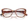 imageCoach Womens Hc6255u Universal Fit Cat Eye Prescription Eyewear FramesCaramel TortoiseDemo Lens