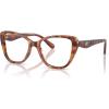 imageCoach Womens Hc6255u Universal Fit Cat Eye Prescription Eyewear FramesCaramel TortoiseDemo Lens