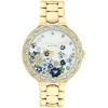 imageCOACH Chelsea Womens 2H Quartz Watch  36mm Stainless Steel Bracelet  CrystalSet Bezel with Floral Design  Premium Fashion Timepiece  Gift for HerGold Plated