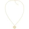 imageCOACH Womens Heart Watch Necklace  28mm 2H Quartz Watch with Stainless Steel Jewelry Chain  Gold Heart Design  Timeless Elegance  Gift for HerSilver