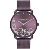 imageCoach Elliot Womens Watch  Sleek Design with Scatter Cs  Timeless Style for Any Occasion  Gift for Her  WaterResistant  36 mmPurple