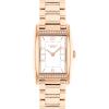 imageCoach Reese Womens Watch  2H Quartz Tank Watch with CrystalSet Link Bracelet  Water Resistant 3 ATM30 Meters  Gift for Her  Premium Fashion Timepiece for Every Occasion  24mmRose Gold