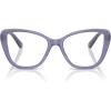 imageCoach Womens Hc6255u Universal Fit Cat Eye Prescription Eyewear FramesMilky LavenderDemo Lens