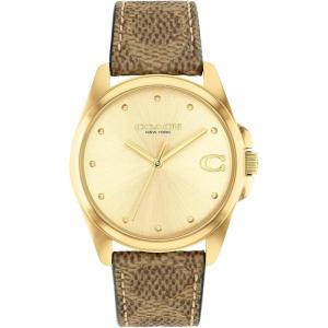imageCoach Greyson Womens Watch  Enhancing Elegance for Every Event  Water ResistantBrown